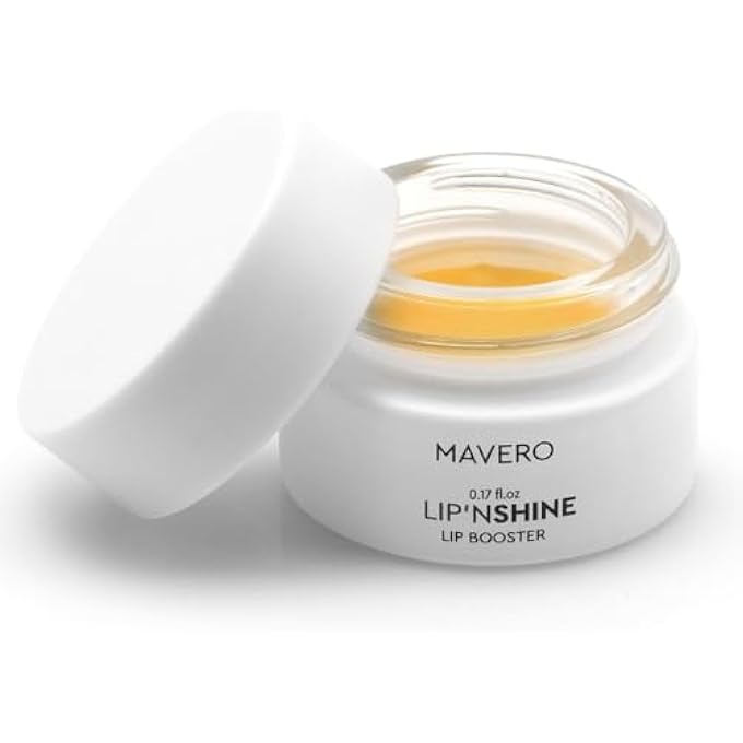 rayihni MAVERO LIP'NSHINE LIP BOOSTER & LIP CARE DRY LIPS, LIP PLUMPER EXTREME VOLUME, LIP BOOSTER WITH ALMOND OIL, SHEA BUTTER, BEESWAX & CAPSAICIN, LIP BALM - Image 1